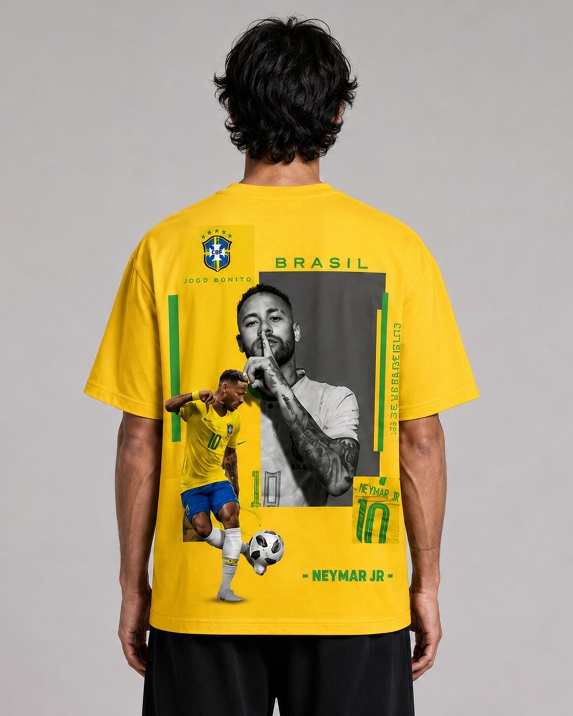 Brazil T-Shirt back view