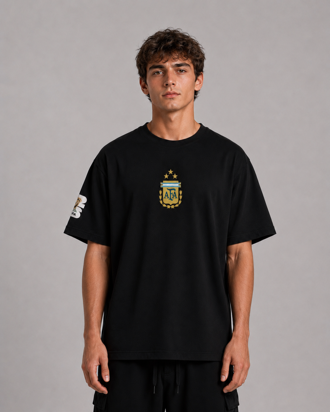 Lionel Messi No. 10 Tee front view
