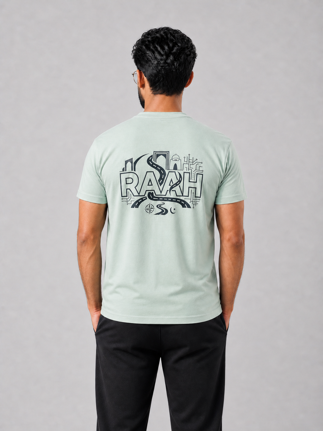 RAAH Roadmap Tee back view