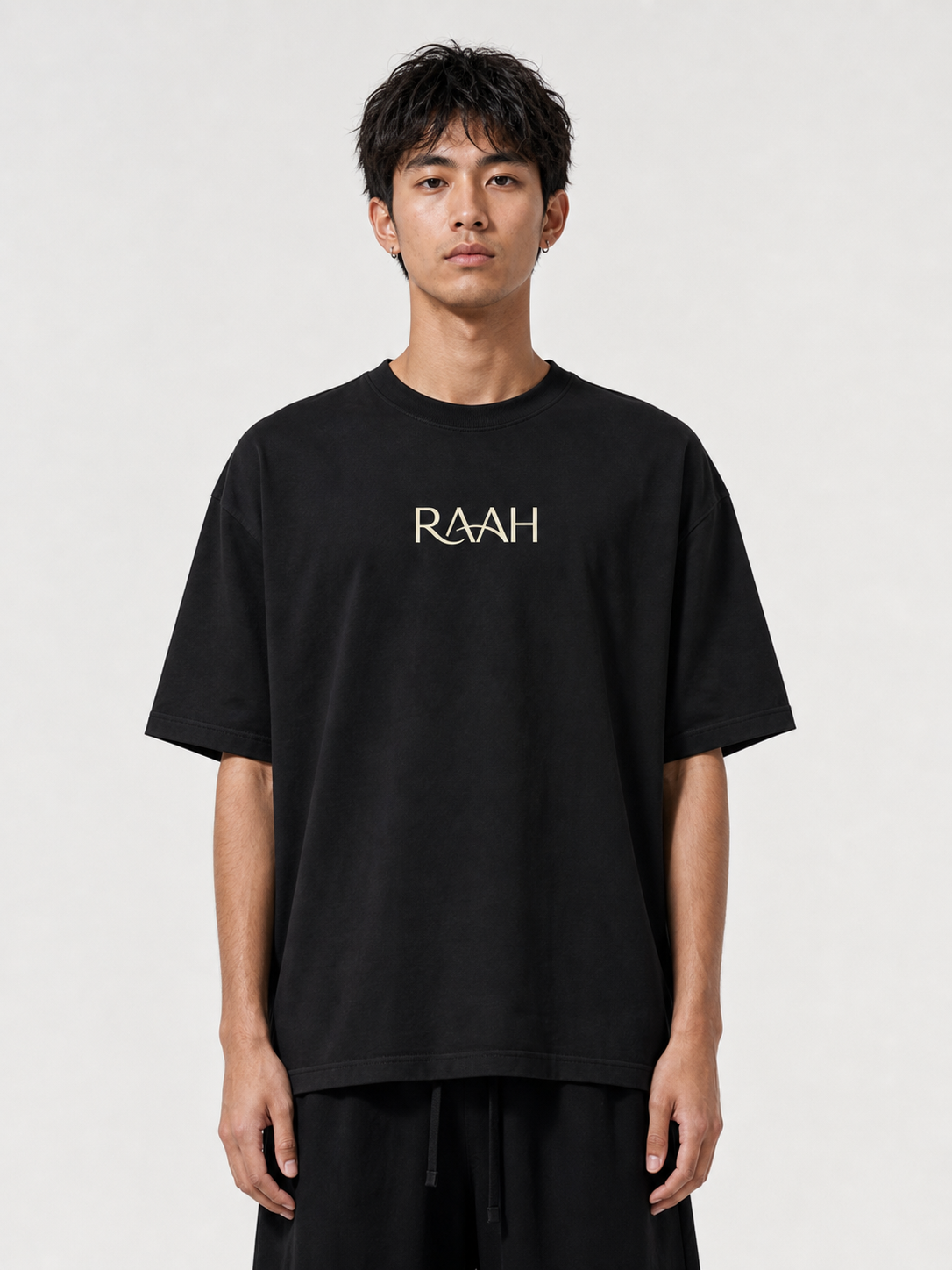 RAAH Midnight Route Tee front view